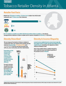 Cover of Atlanta Retailer Density Fact Sheet