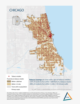 Tobacco Swamps Map Chicago
