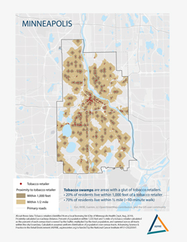 Tobacco Swamps Map Minneapolis