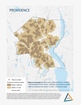 Tobacco Swamps Map Providence