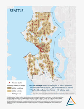 Tobacco Swamps Map Seattle